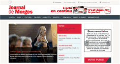 Desktop Screenshot of journaldemorges.ch
